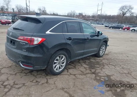 2016 Acura Rdx Technology Acurawatch Plus Packages/Technology Package из США, поврежденный, VIN 5J8TB4H53GL017285